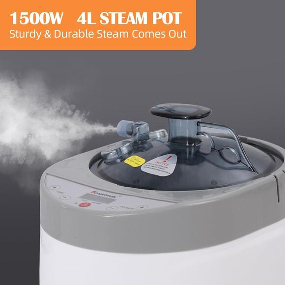 Smartmak Sauna Steamer Portable 4L Upgrated Steam Pot Generator  Spa Machine - Picture 5 of 12